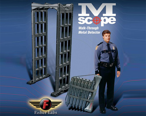 美國M-ScopeFisher-Lab進口便攜式安檢門